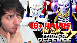 I Spent 48+ HOURS Getting OVERPOWERED 7 Stars in All Star Tower Defense (ASTD)