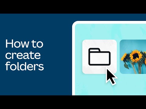 9. Saving and organizing documents | Canva for...