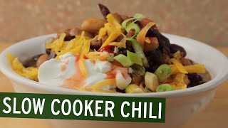 Slow Cooker Chili | Football Food
