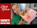 Sorvete Profissional Sabor Napolitano Morango Creme E Chocolate
