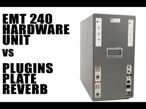 EMT 240 Gold Foil Plate Reverb with Cable, Plug and Custom Isolation Box, no remote image 26