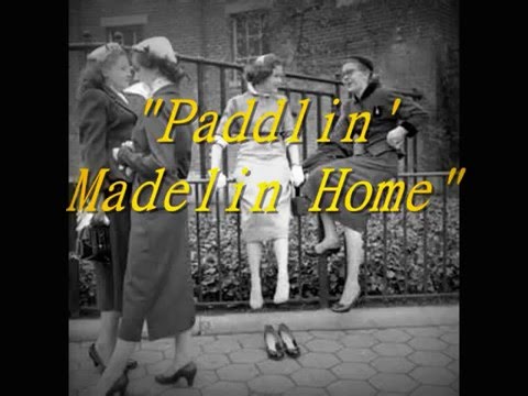 "Crazy" Otto - Honky Tonk Piano - "Glad  Rag Doll" & "Paddlin' Madelin' Home"