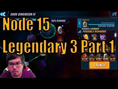 Dark Dimension 4 Legendary 3 (Node 15) Part 1 - Marvel Strike Force