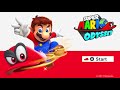 Mario Odyssey Title Screen