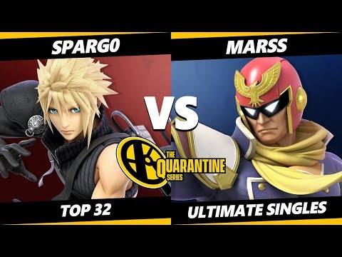 The Quarantine Series Top 32 - Spargo (Cloud) Vs. Marss (Snake, Falcon, Ike) Smash Ultimate - SSBU