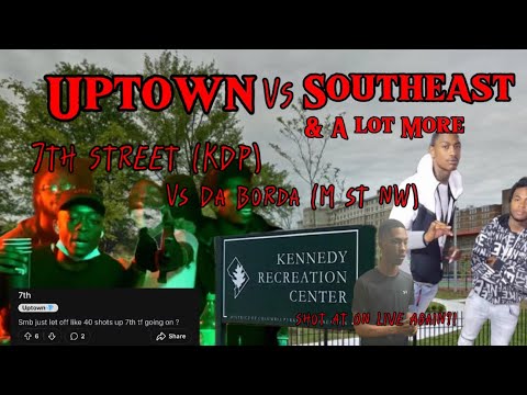 Uptown Most Deadliest Beef?! 7th Street vs M Street & MarrV Cracked At On Live Again! (StroffingTV)