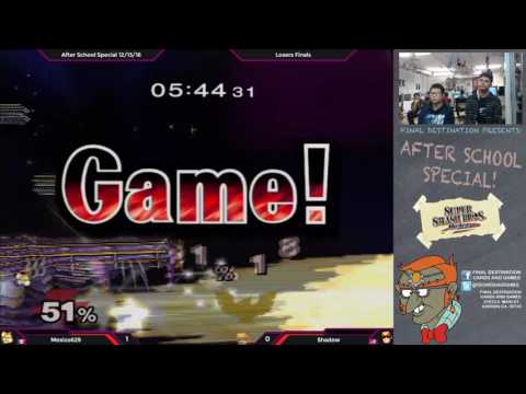 After School Special 12/13/16 - Mexico629 (Fox) vs. Shadow (Falcon) - SSBM Losers Finals