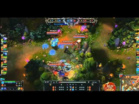 Tales of the Lane - SK vs Eclypsia - Game 2 [Lee Sin Lane Ownage]