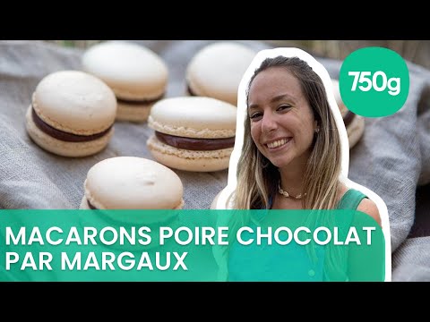 Recette des macarons poire/chocolat par Margaux - 750g