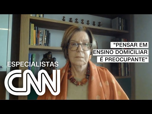 Neca Setubal: Pensar em ensino domiciliar no Brasil é preocupante | ESPECIALISTA CNN