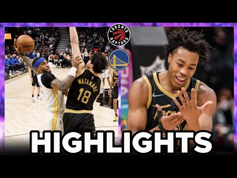 Yuta Watanabe BLOCK OF THE SEASON?? - Raptors vs Warriors Highlight Reaction