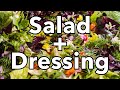How to Make a Tasty Salad + Salad Dressing Every Time | Healthy Salad Recipe 🥒