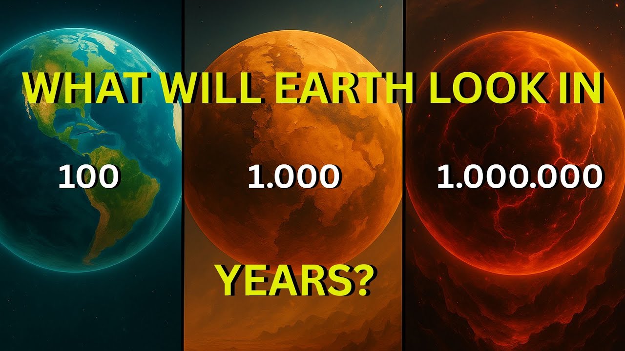 What Earth Will Look Like in 100, 1,000, and 1,000,000 Years