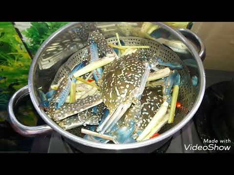 Cách hấp ghẹ sả ớt thơm ngon cực chất