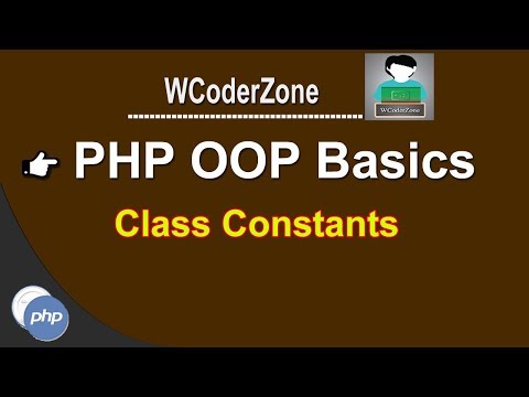 Php Oop Tutorial Class Constants In Php 6