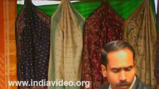 Bengali saree stall in Surajkund Crafts Fair