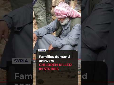 Syrian families mourn children killed in Jordanian air strikes