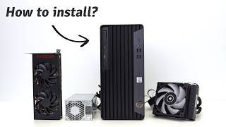 HP 400 G7 + RX 6700 XT + AIO Cooler! HOW IT GAME?