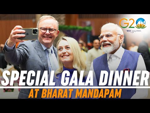 Exclusive visuals from Gala dinner during G20 Summit at Bharat Mandapam