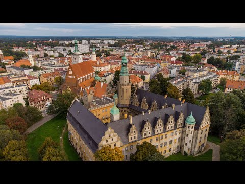 Oleśnica drone view