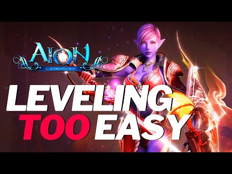 Aion Classic EU 2.0 LEVELING TOO EASY? - New Teleport Function! Beginners Guide 2023