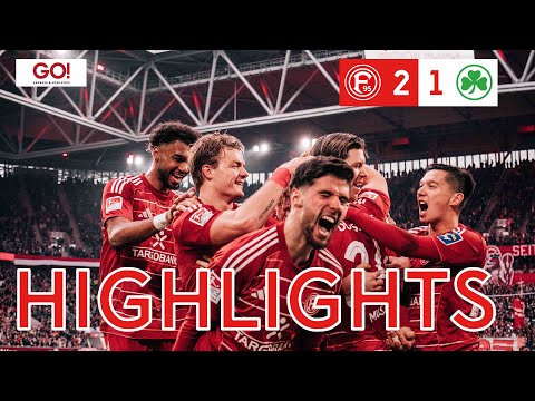 TSV Turn und Sport Verein Fortuna Düsseldorf 2-1 Sp Vgg Spielvereinigung Greuther Fürth