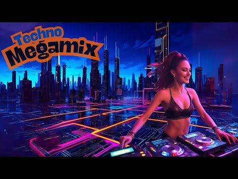 🔥 Techno Megamix 2025 Volume 7 | Non-Stop Electronic Party Music 🔥