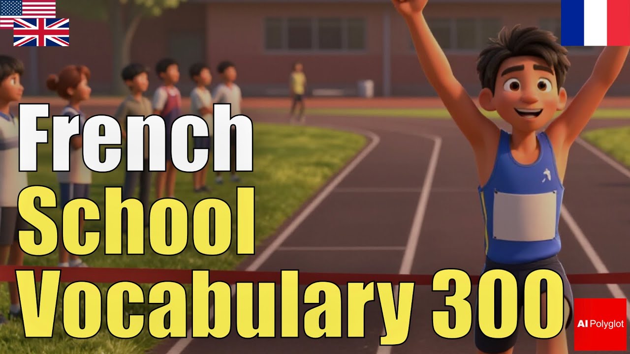 French School Vocabulary 300 | From scratch | Immersion | Background | Natural | Common Phrases | Be episode artwork