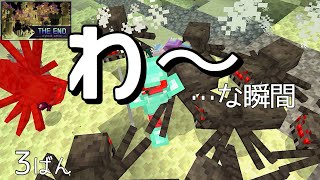 [マインクラフト] The End no.3 訳わからんなので逃げますw