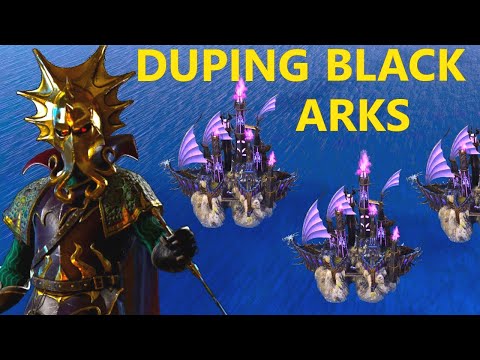 Duping Black Arks and 2-Turn Star Tower Guide for Lokhir Fellheart Legendary Total War : Warhammer 2