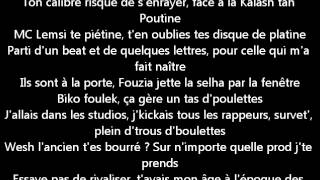 Hayce Lemsi - One One Paroles/Lyrics