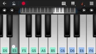 Mohabbatein violin in Piano | Shahrukh Khan