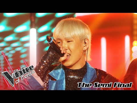 Galmandakh.E - "Black and Yellow" | The Semi Final  | The Voice of Mongolia 2022
