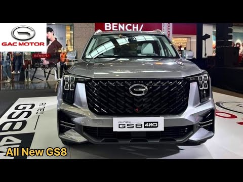 New Arrival GAC GS8 Best SUV 7-Seats Gray Light - Exterior | Interior | Walkaround