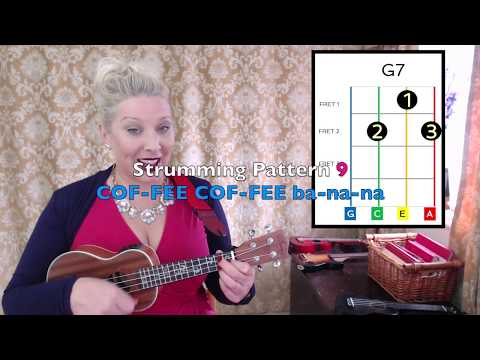 Easy songs for ukulele beginners - Dance the Night Away (C and G7)