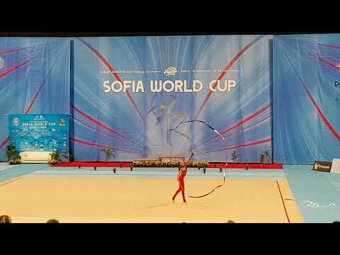 Vlada Nikolchenko Ribbon - Sofia Word Cup 2018