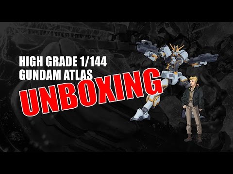 Gunpla Review: Gundam Atlas HG 1/144 Unboxing