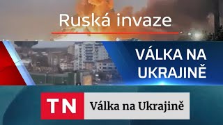 Hlavní zpravodajské relace z 24. února 2022