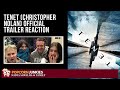 TENET (Christopher Nolan) Official Trailer - The POPCORN JUNKIES FAMILY REACTION