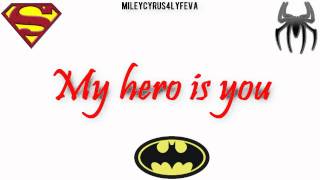 Hayden Panettiere - My Hero Is You With Lyrics. (: