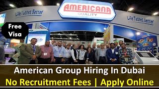 Americana Group Jobs In Dubai UAE- 2021
