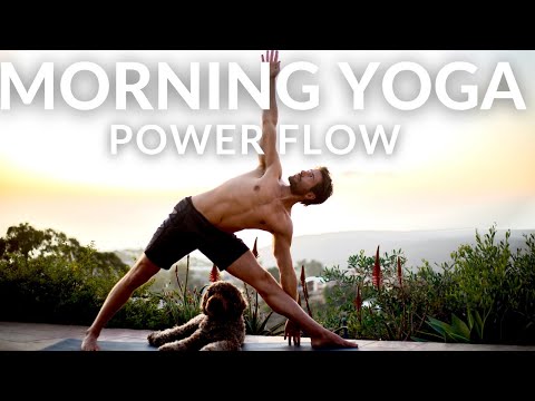 Full Body Power Yoga Morning Flow | For Upper Body Strength, Balance, & Flexibility Vinyasa