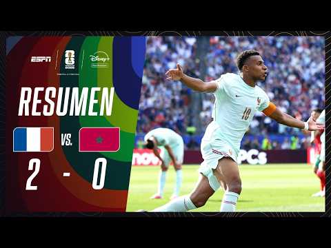 Resumen Francia vs Marruecos