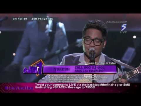 Yuresh Balakrishnan - "Can't Help Falling In Love" on The Final 1