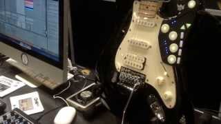 Video thumbnail for MusikMesse 2014: Livid Guitar Wing MIDI Controller by Gear4music Guitars
