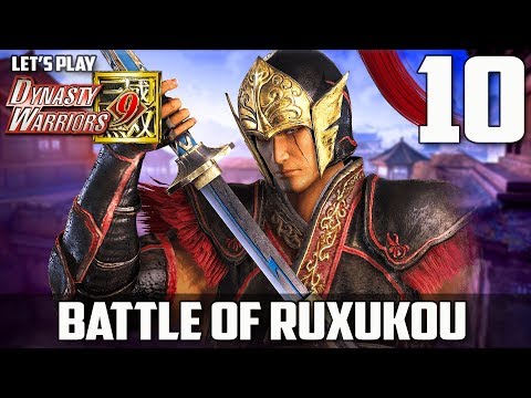 Dynasty Warriors 9 Zhou Tai Ultimate Story Mode Gameplay #10 | Battle of Ruxukou