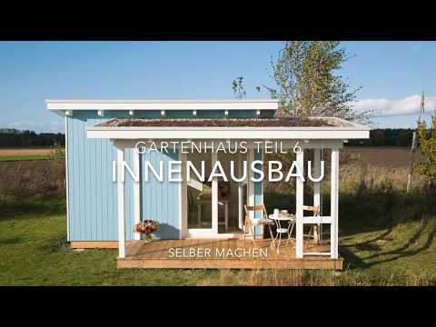 Gartenhaus selber bauen: Innenausbau