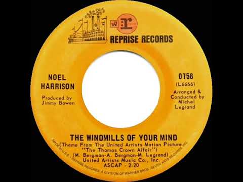 1968 Noel Harrison - The Windmills Of Your Mind (mono)