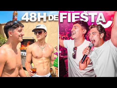 48 HORAS de FIESTA con la GENTE de la VUELTA a ESPAÑA *Locura Total*