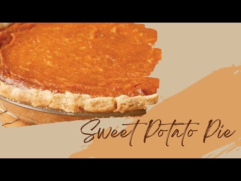 THE BEST SWEET POTATO PIE | EASY RECIPE | SECRET INGREDIENT